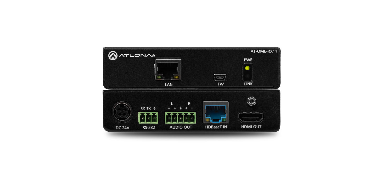 Atlona HDBaseT Receiver with Audio De-Embedding
