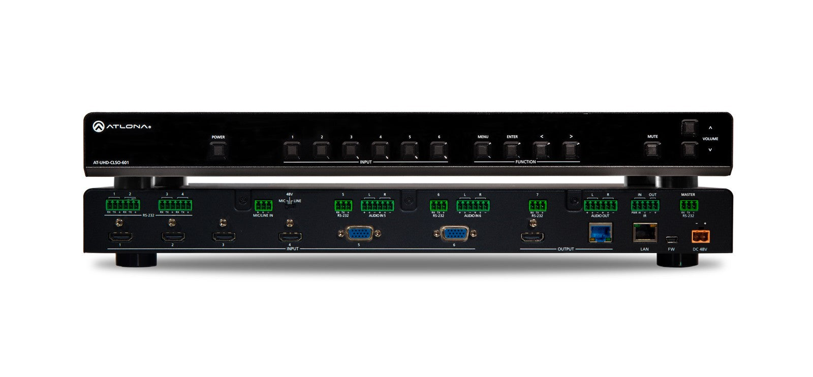 Atlona UHD-CLSO-601 4K/UHD Six-Input Multi-Format Switcher