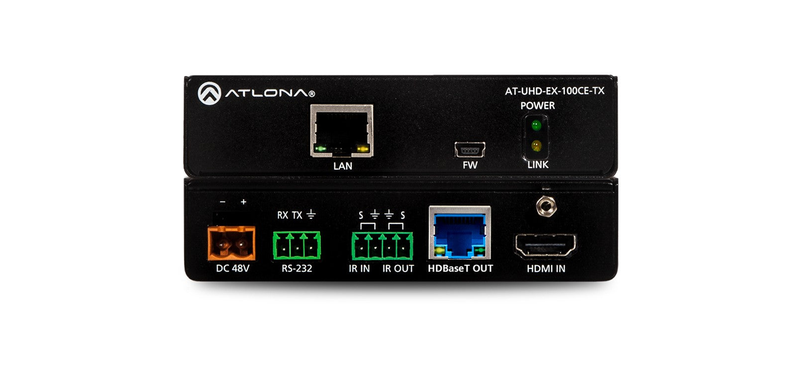 Atlona UHD-EX-100CE-TX 4K/UHD HDMI Over 100 M HDBaseT Transmitter with Ethernet, Control, and PoE