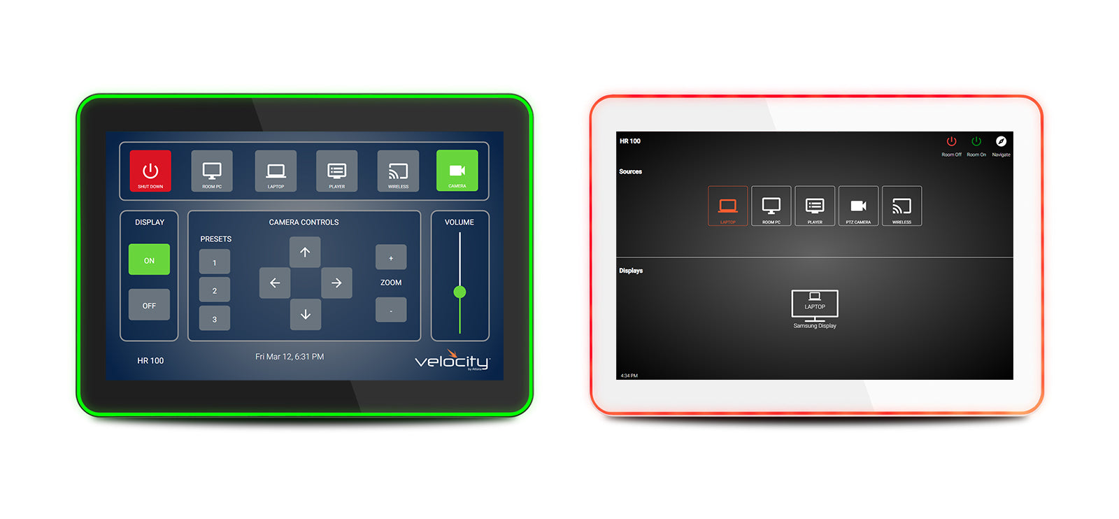 Atlona Velocity All-In-One 10” Touch Panel with Gateway - Black