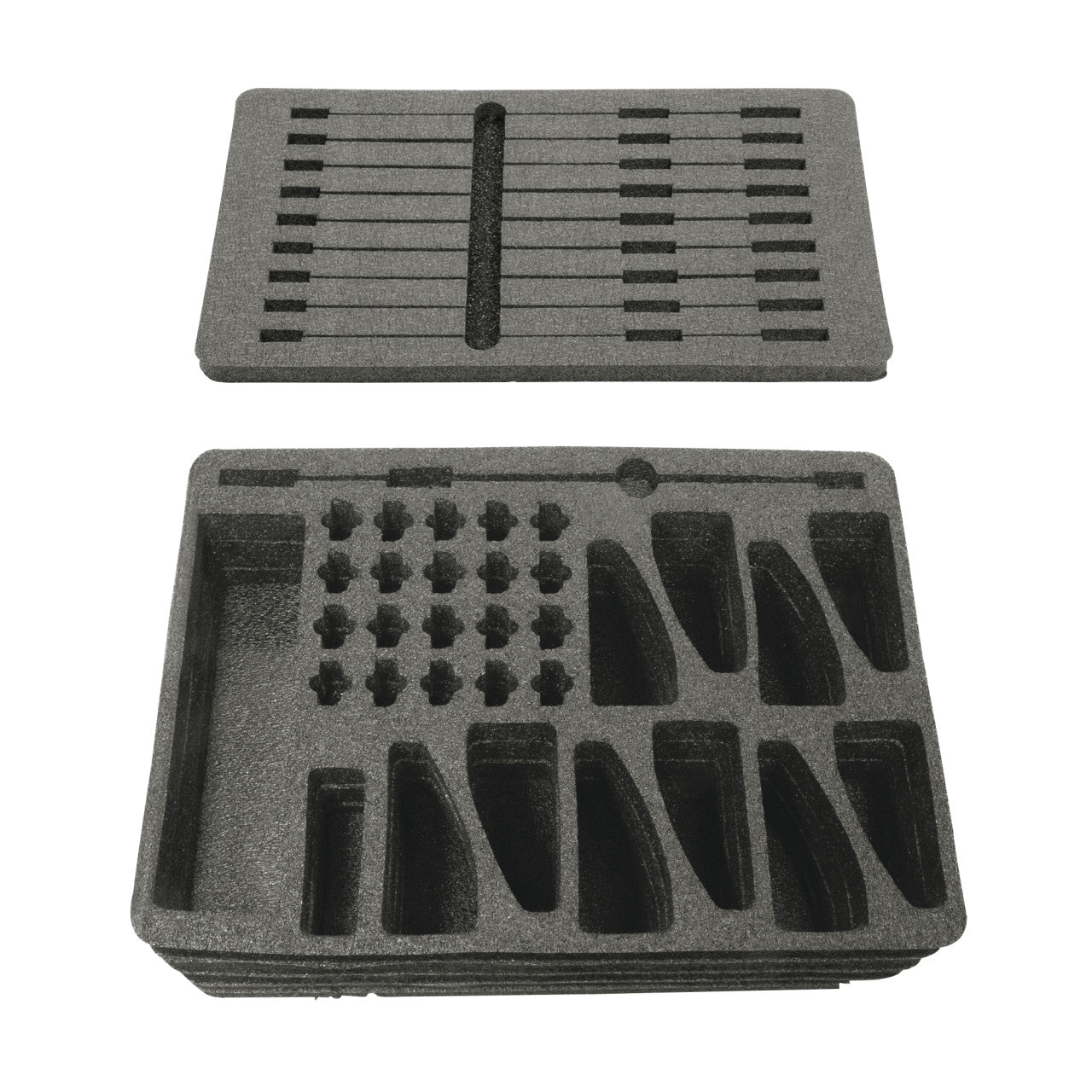 Audio Tecnica ATUC-F13 Foam insert fits SKB 3R2817-10 case or equivalent to hold 10 ATUC-IRDU