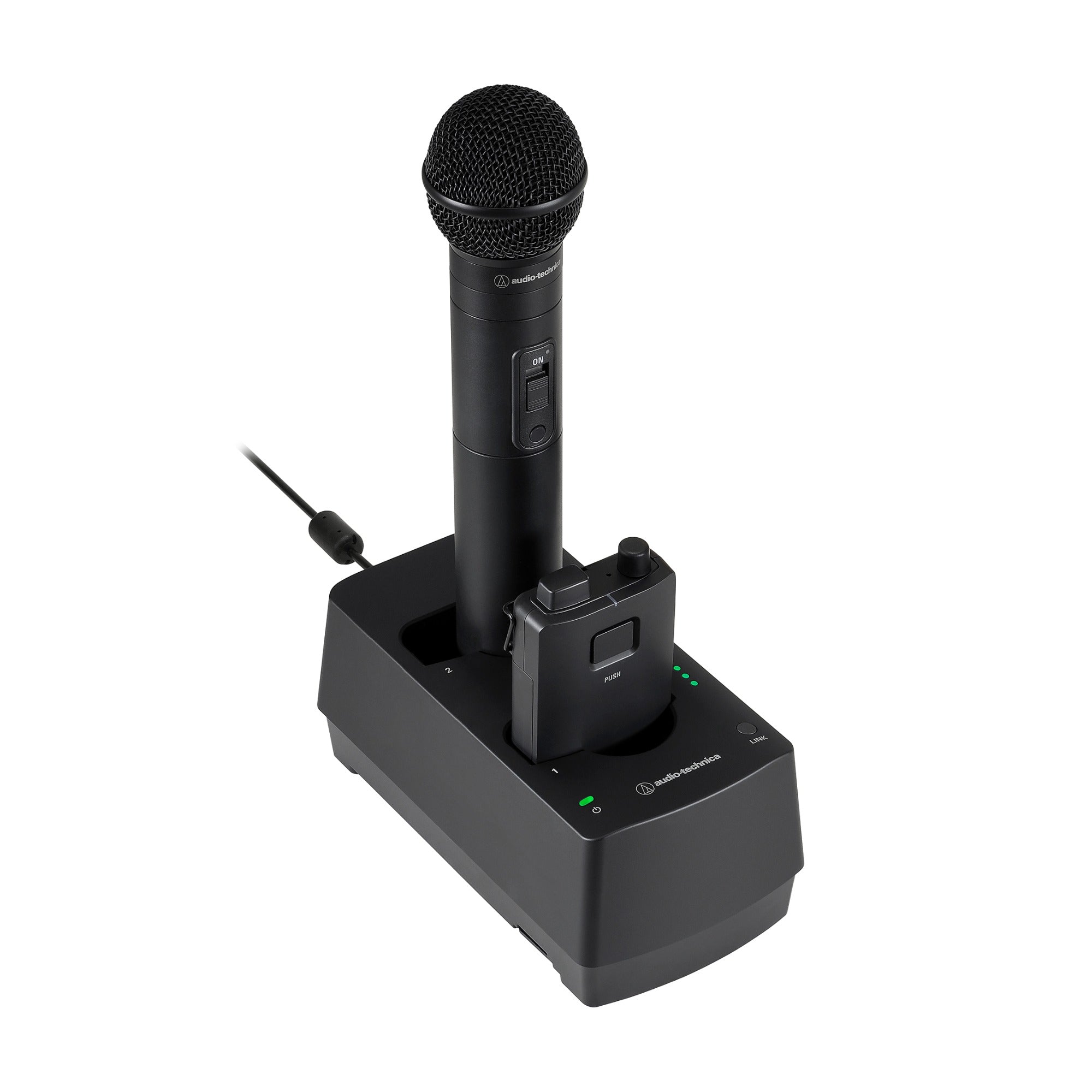 Audio Tecnica ESW-CHG4ADES Wireless 2-Bay charging station w/adapter