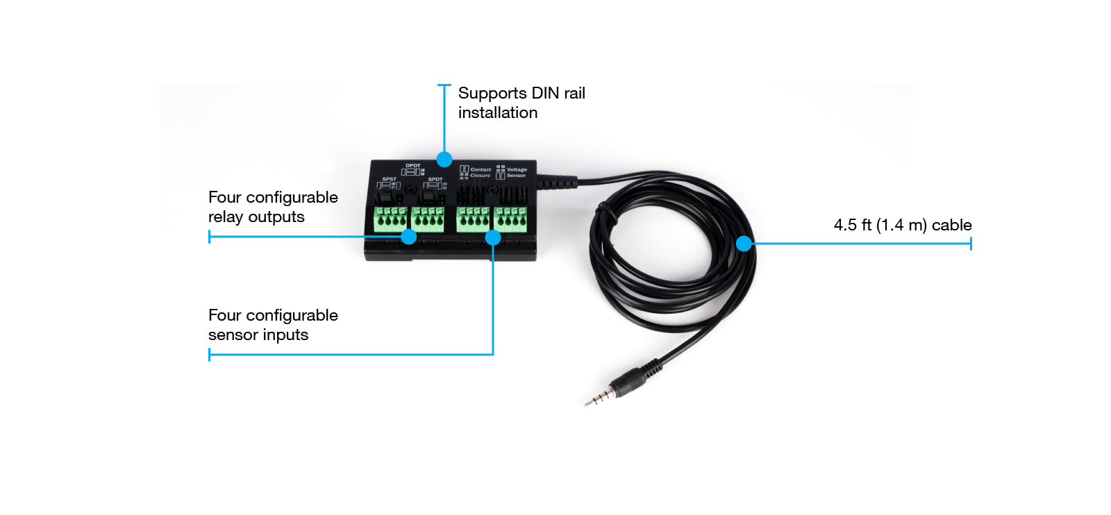 Atlona IP to Relay / Sensor Signal Converter for Velocity Control System