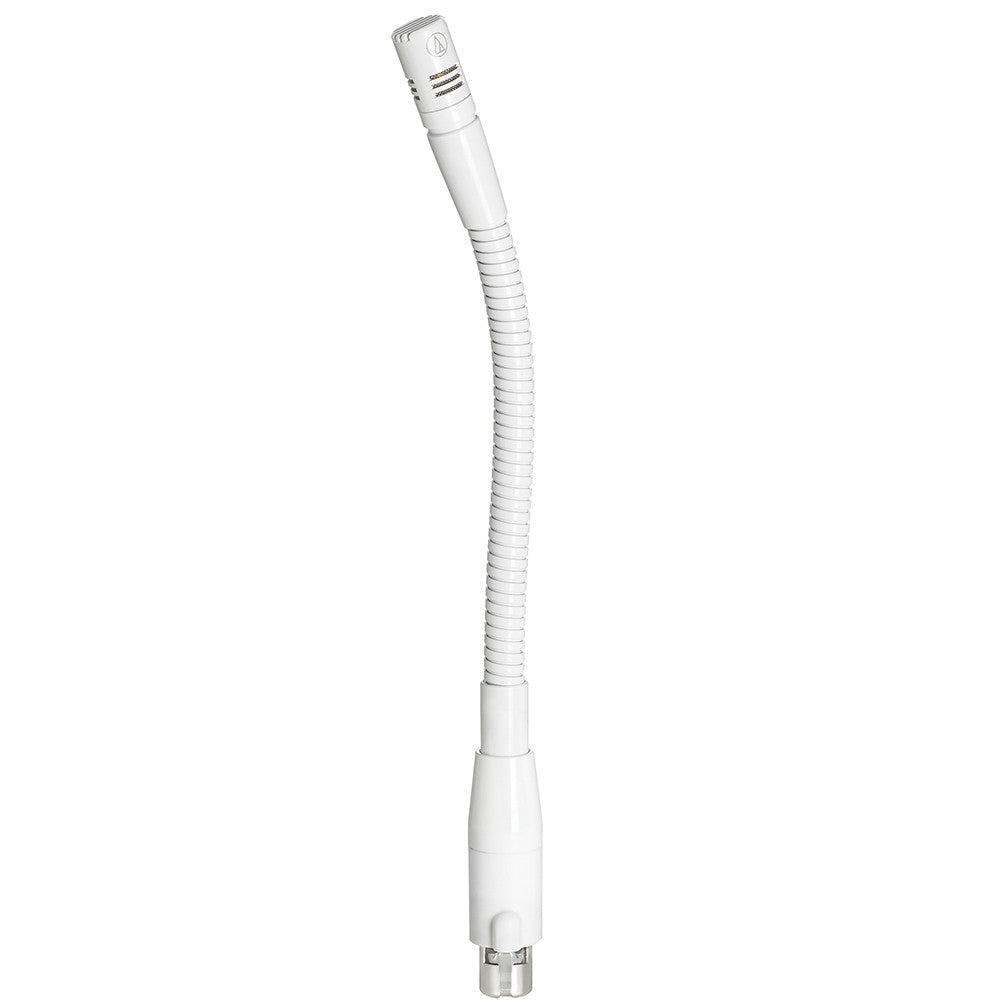 Audio Technica ES931WC/MIC Miniature condenser gooseneck microphone (6" long), phantom power only
