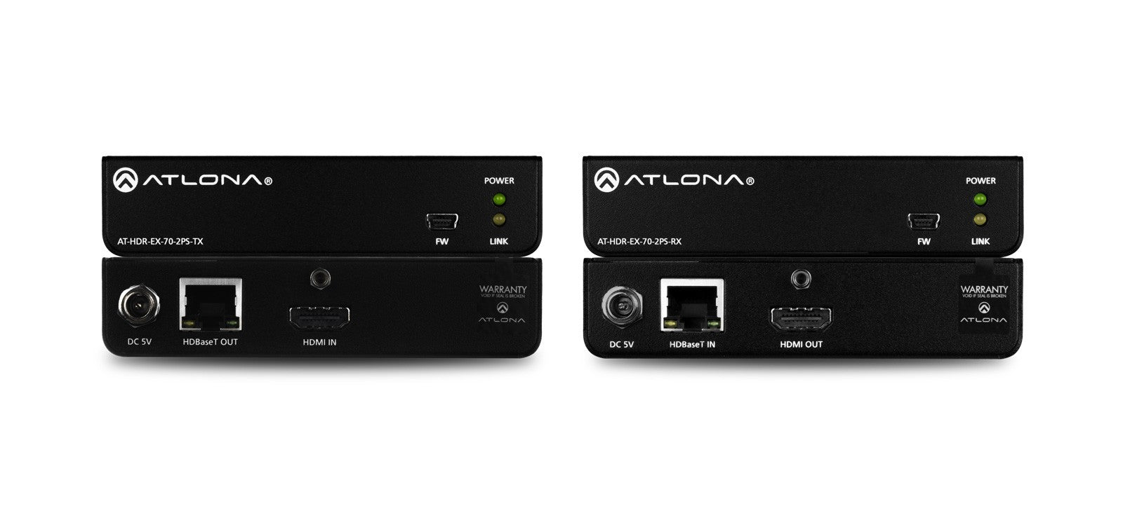 Atlona HDR-EX-70-2PS 4K HDR HDMI Over HDBaseT TX/RX Kit