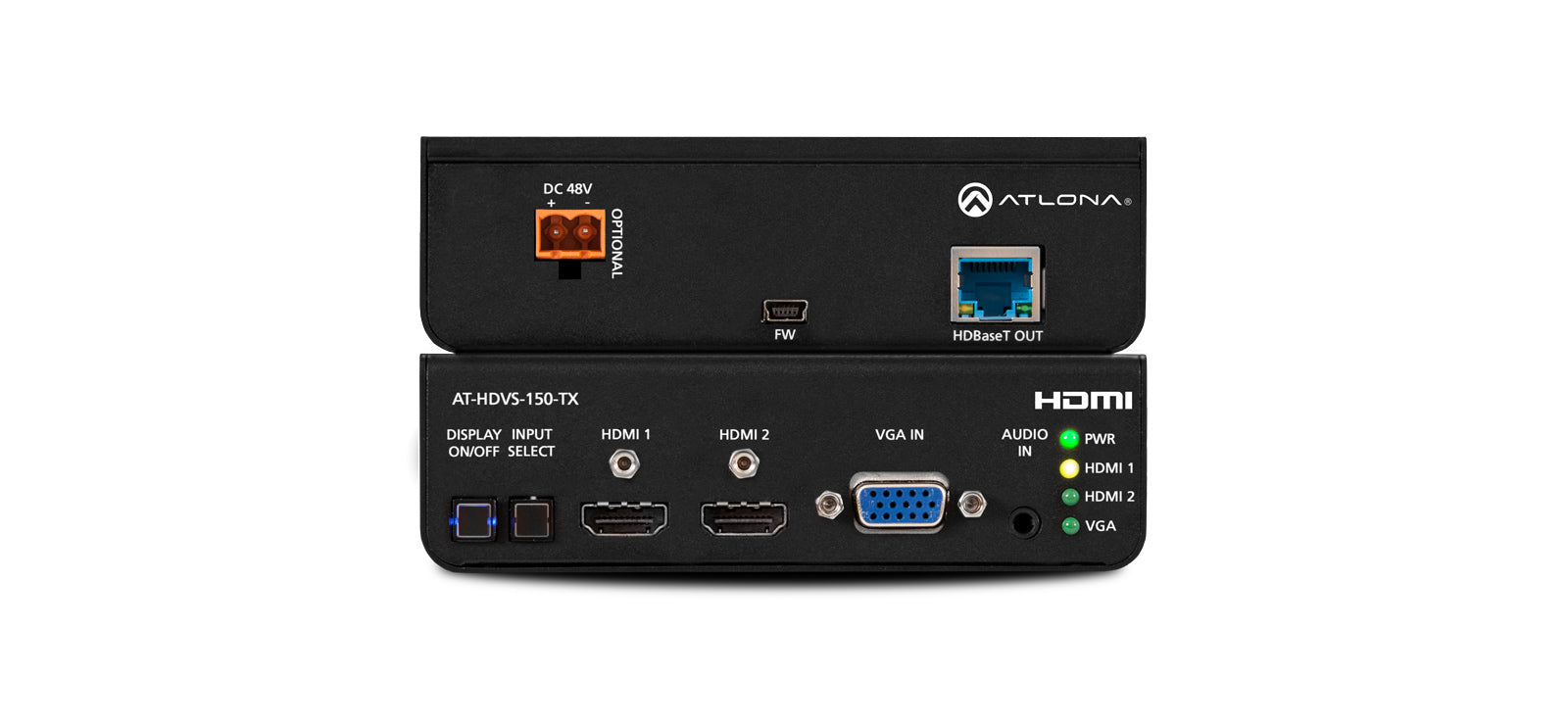 Atlona HDVS-150-TX Three-Input Switcher for HDMI and VGA with HDBaseT Output