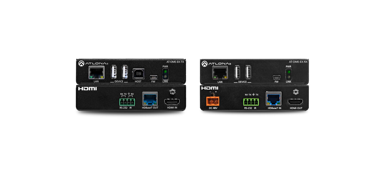 Atlona AT-OME-EX-KIT HDBaseT TX/RX for HDMI with USB