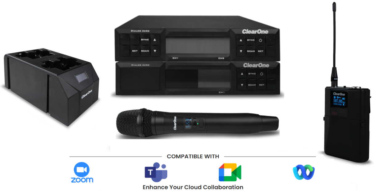 Dialog Aero Two-Channel Digital Wireless Microphone System