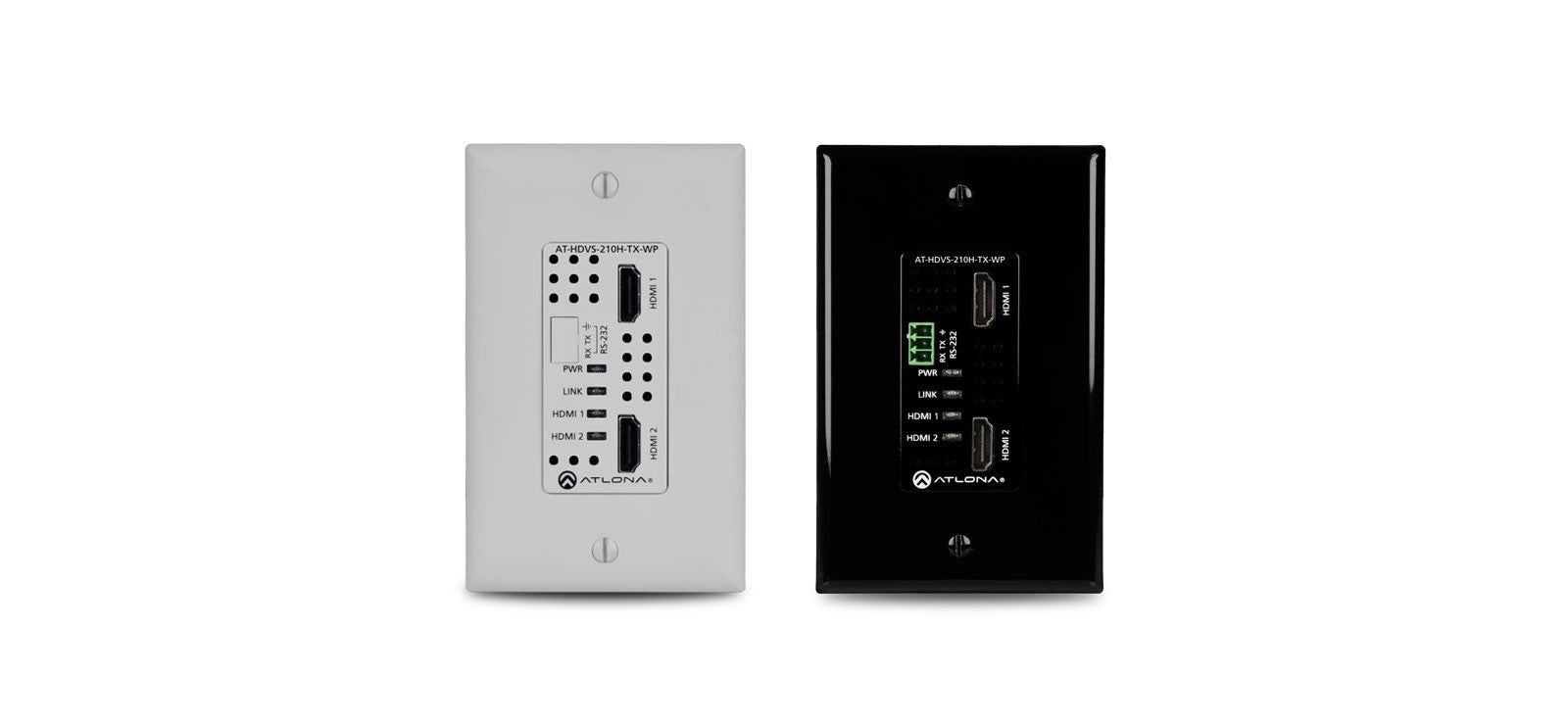 Atlona HDVS-210H-TX-WP 4K/UHD Two-Input Wallplate Switcher for HDMI with HDBaseT Output