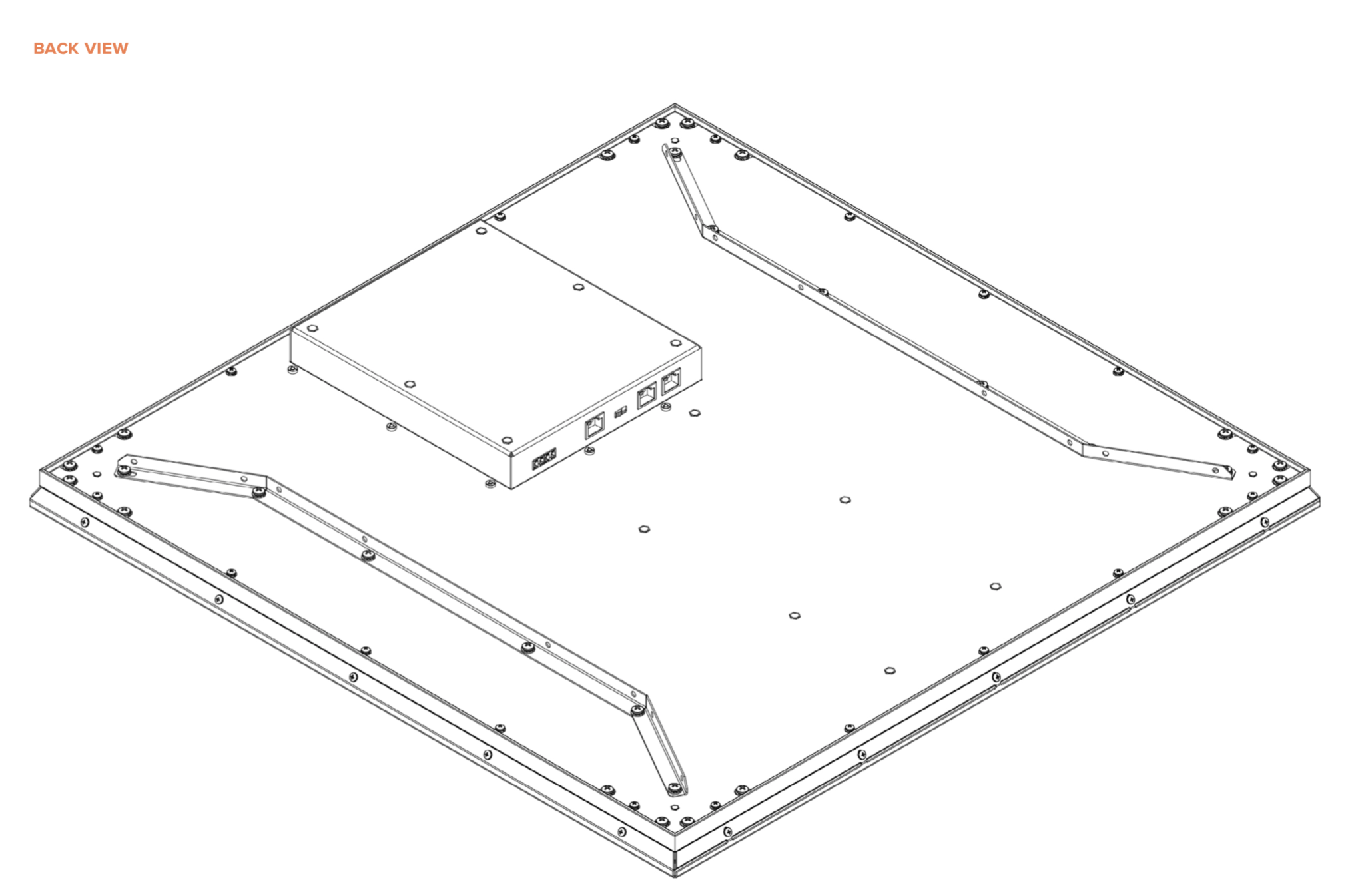 ClearOne Ceiling Tile Beamforming Mic Array